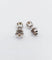 Boucles d'oreilles Puces d'oreilles vintage en or blanc et diamants cognac 58 Facettes A07310