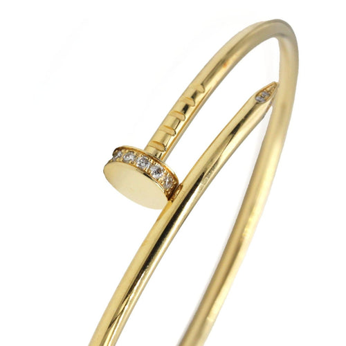Bracelet Cartier Juste un Clou - Bracelet PM en or jaune et diamants 58 Facettes 260147R