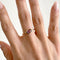 Bague 57 Aitches Love More - Bague en or 18K et saphir rose 58 Facettes GBR1206YK56