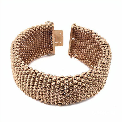 Bracelet Bracelet en or jaune 18 kt massif 58 Facettes 387/26 C