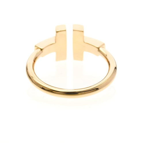 Bague 49 Tiffany & Co. T Wire - Bague en or rose, nacre et diamants 58 Facettes wir29b9tpm