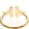 Bague 49 Tiffany & Co. T Wire - Bague en or rose, nacre et diamants 58 Facettes wir29b9tpm