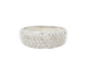 Bague 59 Bague jonc en or blanc et diamants 58 Facettes 33104
