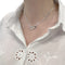 Collier Dinh Van Double Cœurs - Collier en or blanc 58 Facettes 35662