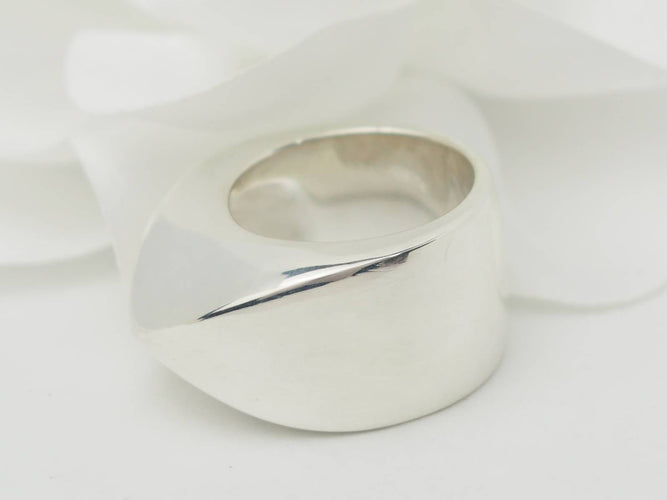 Bague 52 Hermès - Bague Palmyre vintage en argent 925 58 Facettes 33194