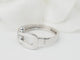Bague 52 Fred Force 10 - Bague moyen modèle en or blanc et diamants 58 Facettes 33172