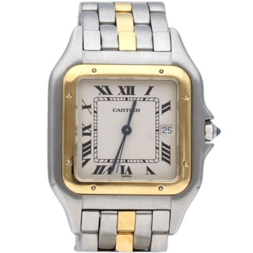 Montre Cartier Panthère - Montre en or jaune et acier 58 Facettes MT46759