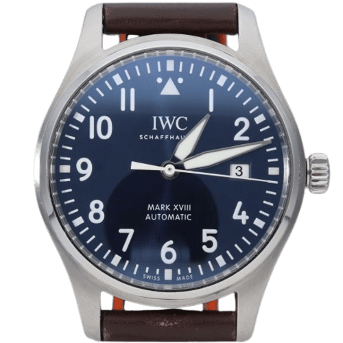 Montre IWC Pilot Mark XVIII - Montre en acier 58 Facettes MT46852