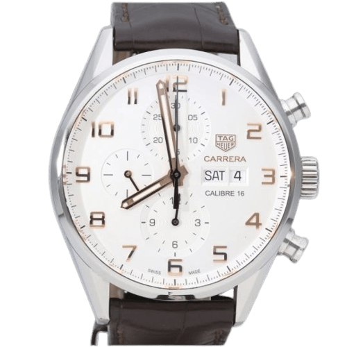 Montre TAG Heuer Carrera - Montre Calibre 16 en acier 58 Facettes MT46532