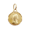 Pendentif Médaille religieuse Vierge Marie en or 18k 58 Facettes A07329