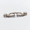 Boucles d'oreilles Dormeuses Art déco - Boucles d'oreilles en or blanc, platine et diamants 58 Facettes A07332