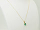 Pendentif Pendentif en or jaune 18 carats et émeraude naturelle 1,23 ct 58 Facettes CLAL 0024