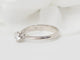 Bague 51 Bague solitaire en or blanc et diamant 0,34 ct 58 Facettes 31904/30711