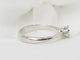 Bague 51 Bague solitaire en or blanc et diamant 0,34 ct 58 Facettes 31904/30711