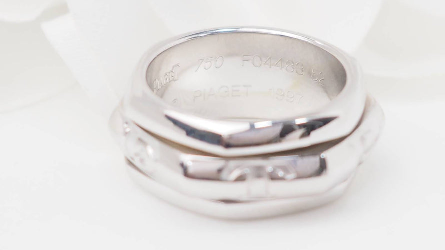 Bague 52 Piaget Possession - Bague en or blanc 58 Facettes 32822