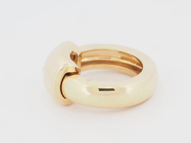 Bague 52 Piaget Dancer - Bague en or jaune 18 carats et diamant 58 Facettes 33300
