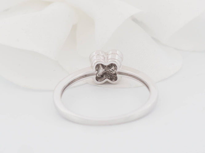 Bague 56 Mauboussin - Bague Trop Chance en or blanc 18 kt et diamants 58 Facettes 30567