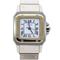 Cartier Santos - Zegarek z żółtego złota i stali 