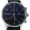 Montre IWC Portugieser - Montre chronographe en acier 58 Facettes MT46866