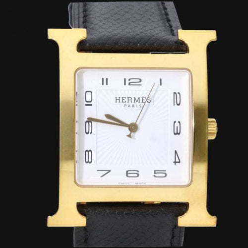 Montre Hermès Heure H - Montre en acier 58 Facettes MT46899