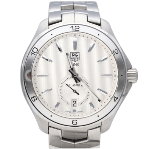 Montre TAG Heuer Link Calibre 6 - Montre en acier 58 Facettes MT46550