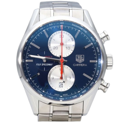TAG Heuer Carrera Fuji Speedway - Çelik Calibre 1887 kronograf saat 