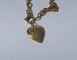 Pendentif Art Nouveau - Pendentif porte-photo cœur en or rose et rubis 58 Facettes Pendentif