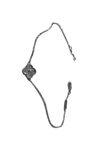 Bracelet Van Cleef Arpels - Bracelet Sweet Alhambra en or blanc et diamants 58 Facettes jnci58
