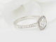 Bague 54 Bague solitaire en or blanc et diamants 0,68 ct 58 Facettes 31790/32624