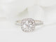 Bague 54 Bague solitaire en or blanc et diamants 0,68 ct 58 Facettes 31790/32624