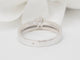 Bague 55 Bague solitaire en or blanc et diamant 0,45 ct 58 Facettes 21512