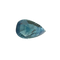 Heated natural sapphire - 1.40 ct pear-shaped stone 