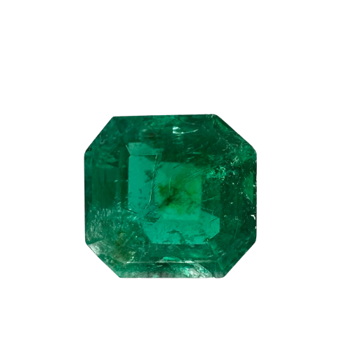 Esmeralda da Colômbia - Pedra de 2,24 ct, verde vivo certificada 