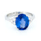 Prsten 53 Prsten z 18k bílého zlata, tanzanit a diamanty 58 Facettes D2A1087E7086472AAA3F71EAA193EFBB