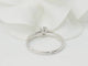 Bague 53 Bague solitaire en or blanc et diamants 58 Facettes 32448/31791