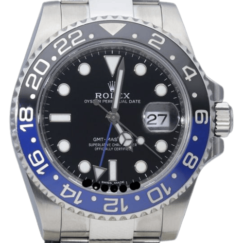 Montre Rolex GMT-Master II - Montre en acier 58 Facettes MT46700