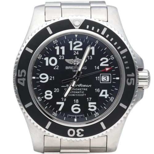 Montre Breitling Superocean II 44 - Montre automatique en acier 58 Facettes MT46186
