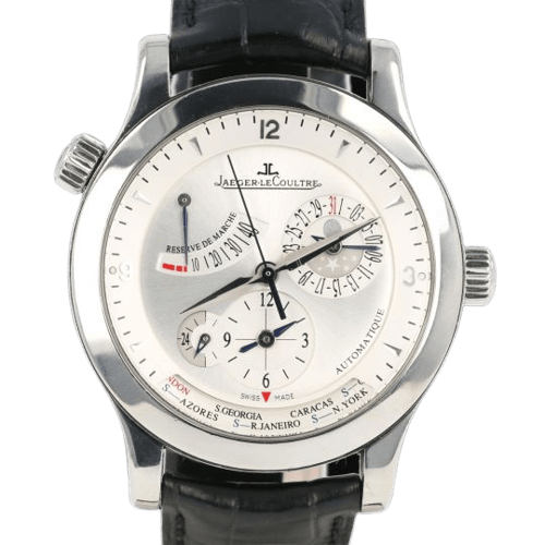 Montre Jaeger-LeCoultre Master Geographic - Montre en acier 58 Facettes MT46855