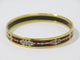 Bracelet Hermès - Bracelet en métal plaqué or et émail 58 Facettes g0dpkzh892