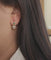 Boucles d'oreilles Boucles d'oreilles dormeuses en or jaune, émeraudes et diamants 58 Facettes 33325