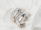 Boucles d'oreilles Boucles d’oreilles en or blanc et diamants 58 Facettes 21485