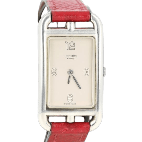 Montre Hermès Nantucket - Montre en acier 58 Facettes MT46952