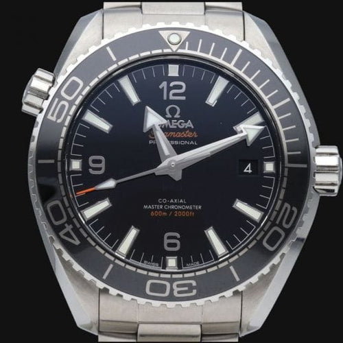 Montre Omega Seamaster Planet Ocean - Montre 600M en acier 58 Facettes MT46571
