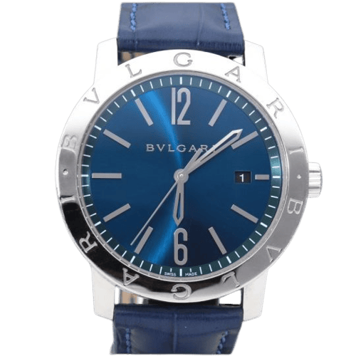Montre Bulgari Solotempo - Montre automatique en acier 58 Facettes MT46054