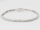 Bracelet Bracelet rivière en or blanc et diamants 1,10 ct 58 Facettes 30765