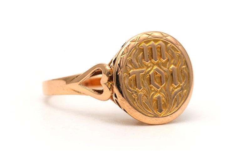 Bague 57 Bague Toi et Moi années 70 en or jaune 18 carats 58 Facettes 23847