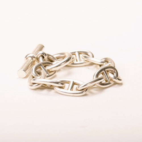 Hermès-Anchor Chain Bracelet TGM silver_2.jpg