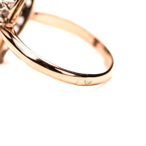 Belle Epoque marquise ring diamonds rose gold_hallmarks.jpg