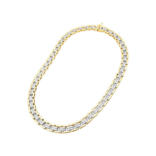 Collier Mauboussin - Collier vintage en or jaune et or blanc 58 Facettes 35730