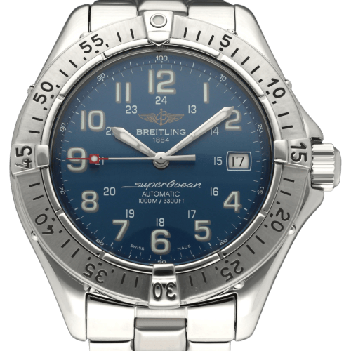 Montre Breitling - Montre Superocean A17340 en acier 58 Facettes BTL/SOC/124